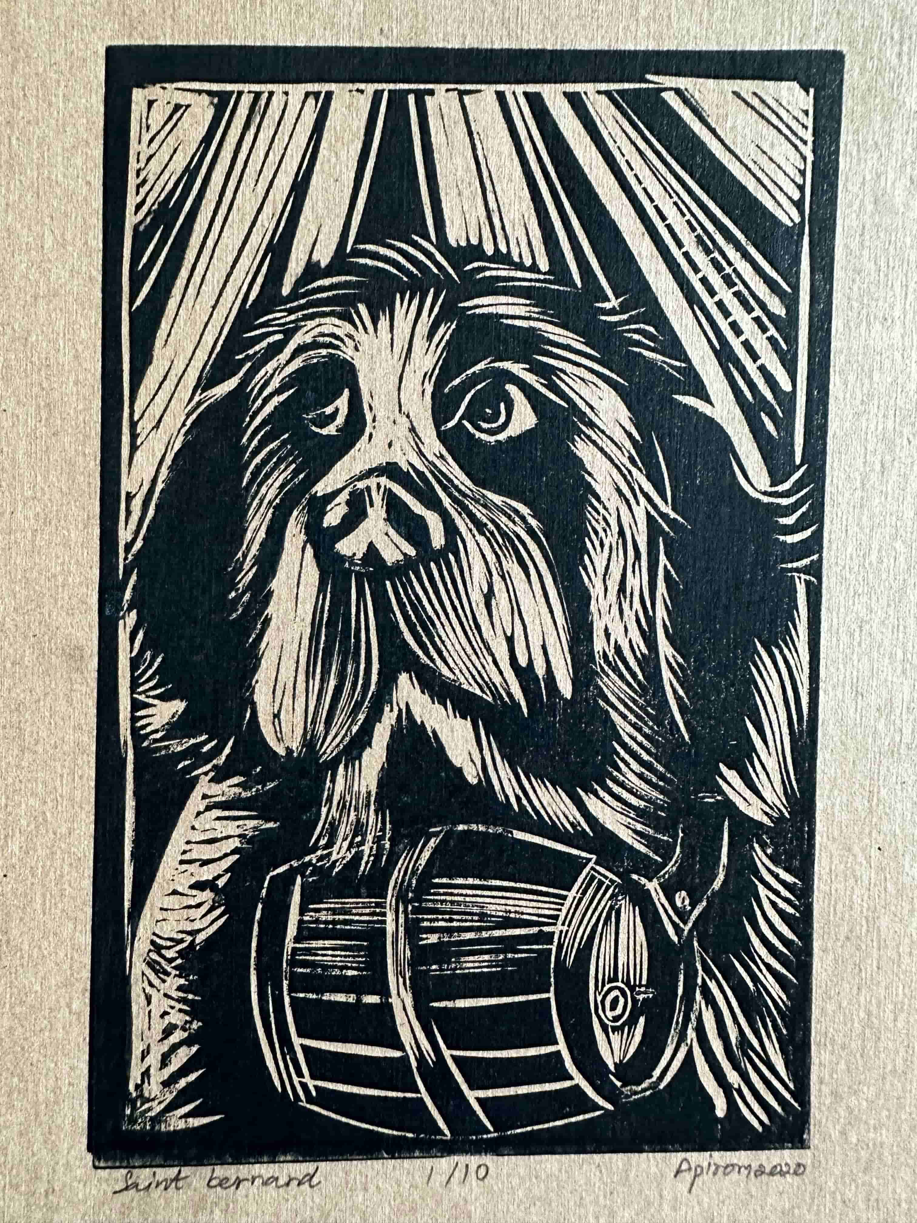 Dog Beethoven print